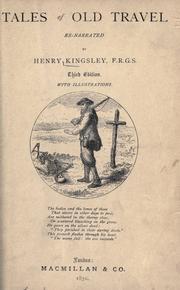 Cover of: Tales of old travel by Henry Kingsley