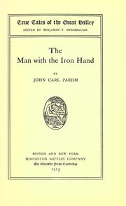 Cover of: The man with the iron hand by John Carl Parish