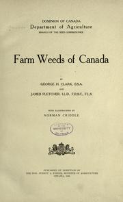 Cover of: Farm weeds of Canada by Canada. Dept. of Agriculture