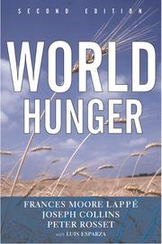 Cover of: World hunger by Frances Moore Lappé