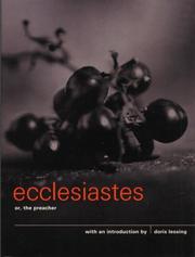 Cover of: Ecclesiastes or, The preacher: authorised King James version