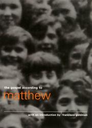 Cover of: Matthew by Francisco Goldman