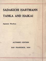 Cover of: Tanka and haikai by Hartmann, Sadakichi