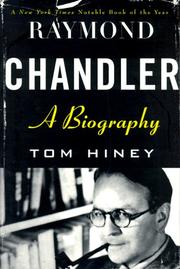 Cover of: Raymond Chandler by Tom Hiney