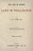 Cover of: The life of Arthur Duke of Wellington