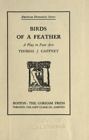 Birds of a feather by Thomas J. Gaffney