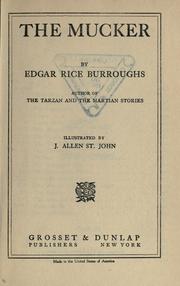 Cover of: The mucker by Edgar Rice Burroughs