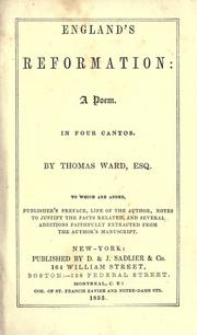 England's Reformation by Ward, Thomas