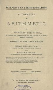 Cover of: A treatise on arithmetic by J. Hamblin Smith