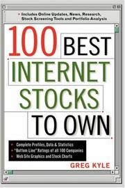 Cover of: 100 Best Internet Stocks to Own