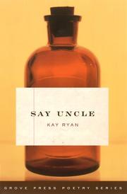 Cover of: Say uncle: poems