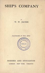 Cover of: Ship's company by W. W. Jacobs