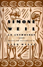 Cover of: Simone Weil by Sian Miles, Sian Miles