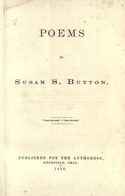 Poems by Susan S. Button