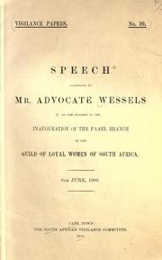 Cover of: [An Afrikander on the situation] by Wessels, J. W. Sir, Wessels, J. W. Sir