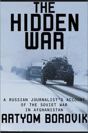 Cover of: The Hidden War by Artyom Borovik