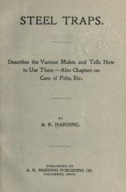 Steel Traps by Arthur Robert Harding