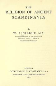 Cover of: The religion of ancient Scandinavia. by William A. Craigie