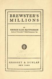 Cover of: Brewster's millions by George Barr McCutcheon