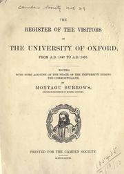 Cover of: [Publications] by Camden Society (Great Britain).