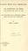 Cover of: Clearing house loan certificates and substitutes for money used during the panic of 1907