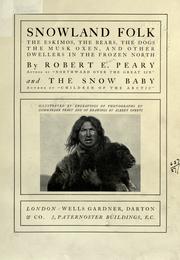 Cover of: Snowland folk by Robert E. Peary