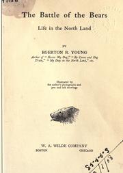The battle of the bears by Egerton R. Young