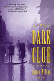 Cover of: The Dark Clue: A Novel