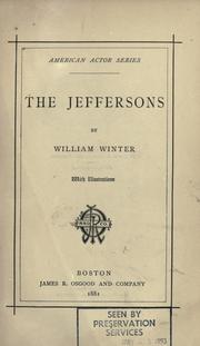 Cover of: The Jeffersons.