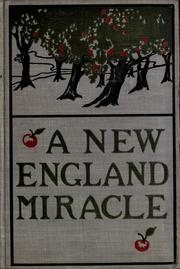 Cover of: A New England miracle; or, Seekers after truth by Hezekiah Butterworth