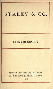 Cover of: Stalky & Co. by Rudyard Kipling