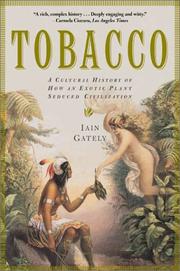 Cover of: Tobacco by Iain Gately