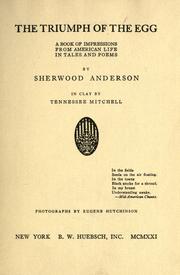 Cover of: The triumph of the egg by Sherwood Anderson