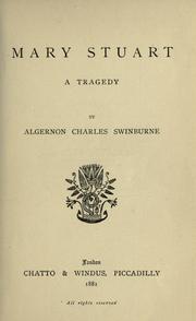 Cover of: Mary Stuart by Algernon Charles Swinburne