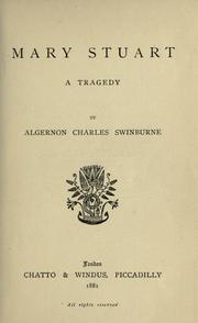 Cover of: Mary Stuart: a tragedy