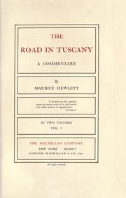 Cover of: The road in Tuscany: a commentary