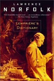 Cover of: Lemprière's dictionary by Lawrence Norfolk