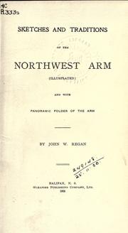 Cover of: Sketches and traditions of the Northwest Arm.