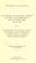 Cover of: Laws, decisions, and regulations affecting the work of the commissioner to the five civilized tribes, 1893-1906