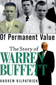 Cover of: Of Permanent Value by Andrew Kilpatrick, Andrew Kilpatrick