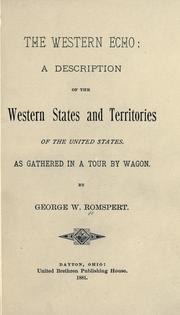 The western echo by George W. Romspert