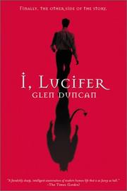 Cover of: I, Lucifer by Glen Duncan