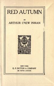 Cover of: Red autumn