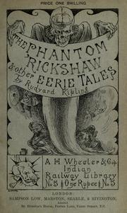 Cover of: The  phantom 'rickshaw and other tales by Rudyard Kipling