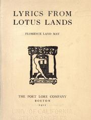 Lyrics from lotus lands by Florence Land May
