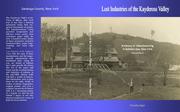 Cover of: Lost Industries of the Kaydeross Valley: A History of Manufacturing in Ballston Spa, NY