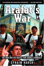 Cover of: Arafat's War by Efraim Karsh
