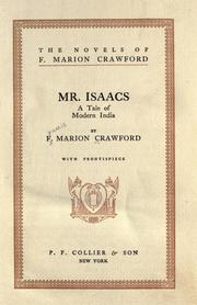 Cover of: Mr. Isaacs by Francis Marion Crawford