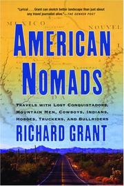 Cover of: American Nomads by Richard L. Grant