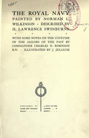 Cover of: The Royal Navy by H. Lawrence Swinburne